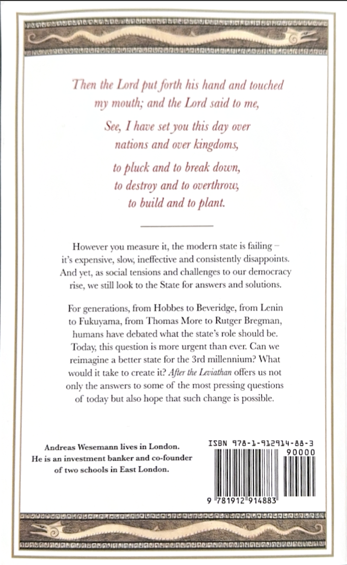 After the Leviathan book back cover